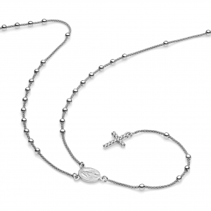 Collana rosario in Argento 